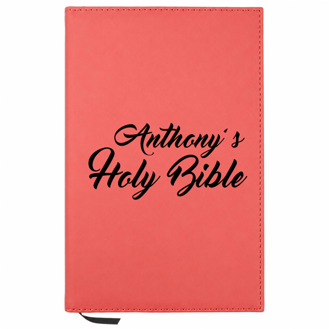 Personalized Leatherette Journal Notebook | Name Here - Shepherds Shelf