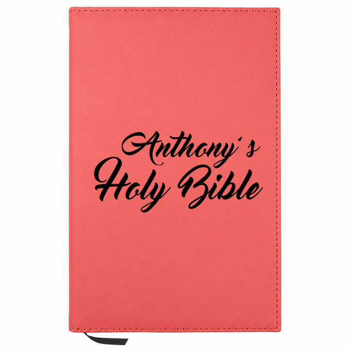 Personalized Leatherette Journal Notebook | Name Here - Shepherds Shelf