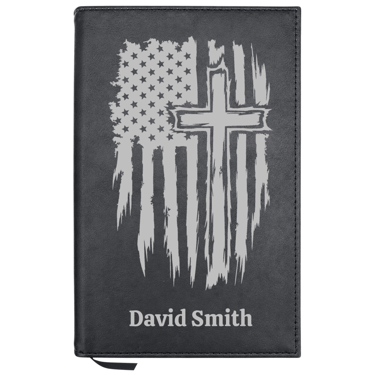 Personalized Leatherette Journal Notebook | One Nation - Shepherds Shelf