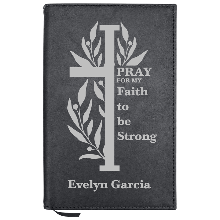 Personalized Leatherette Journal Notebook | Reeds Cross - Shepherds Shelf