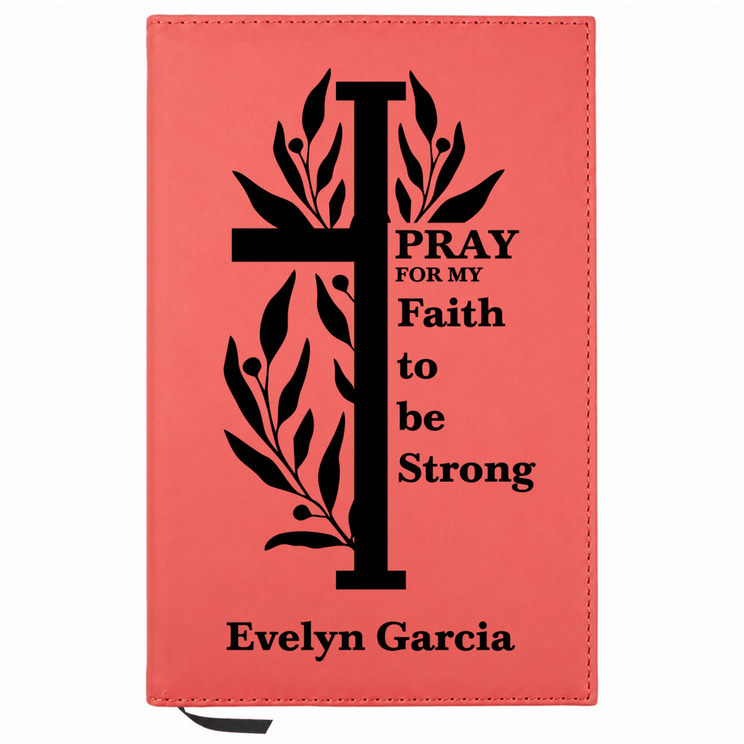Personalized Leatherette Journal Notebook | Reeds Cross - Shepherds Shelf