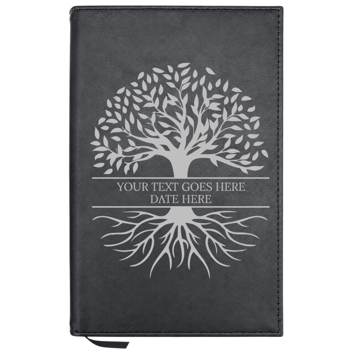Personalized Leatherette Journal Notebook | Tree of Life - Shepherds Shelf