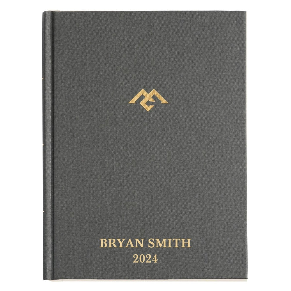 CSB Gray Study Size Hardcover Holy Bible Medium Print