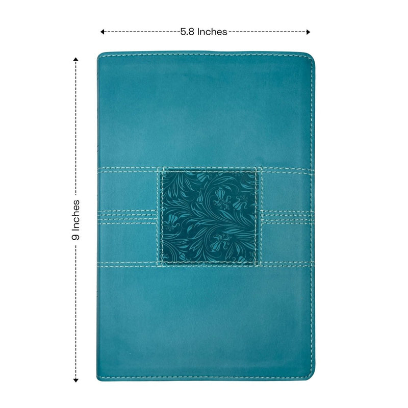 NASB Teal Standard Size 2020 Holy Bible Medium Print