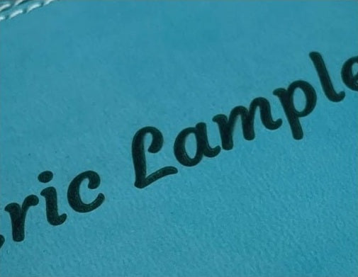 Actual personalization sample for this Bible