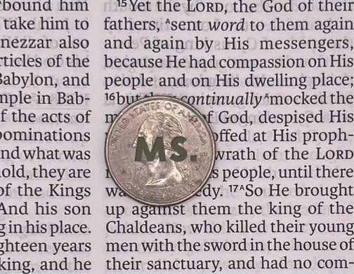 Print sample for this Bible