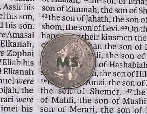 Print sample for this Bible