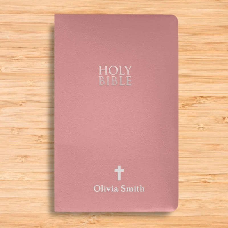 NIV Pink Standard Size Holy Bible Small Print