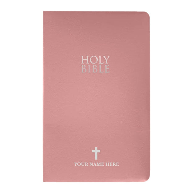 NIV Pink Standard Size Holy Bible Small Print
