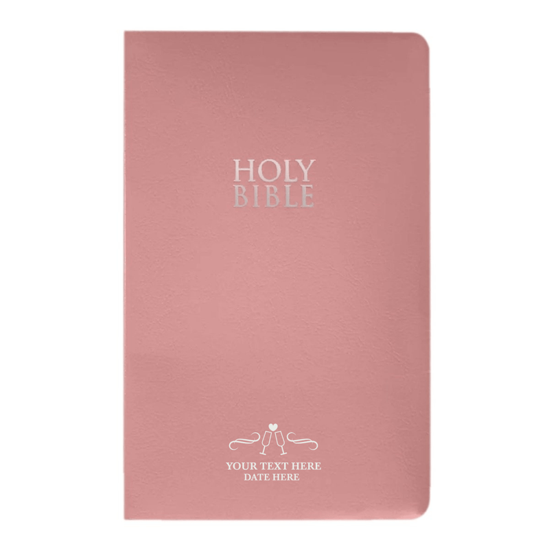 NIV Pink Standard Size Holy Bible Small Print