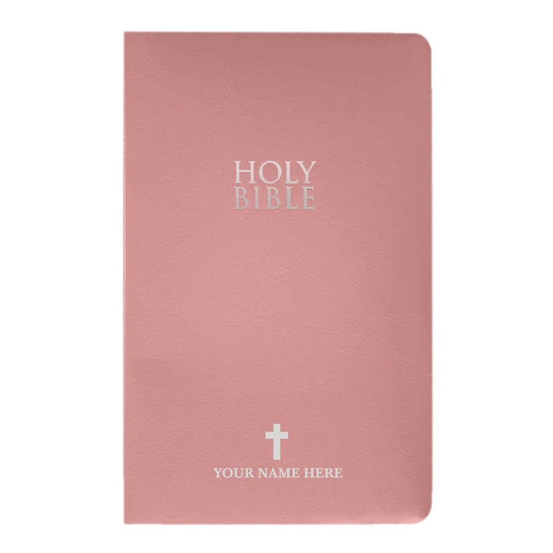 NIV Pink Standard Size Holy Bible Small Print