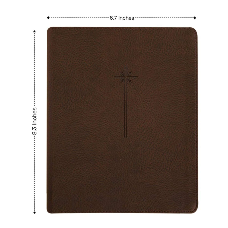 NIV Brown Standard Size Premium Holy Bible Medium Print