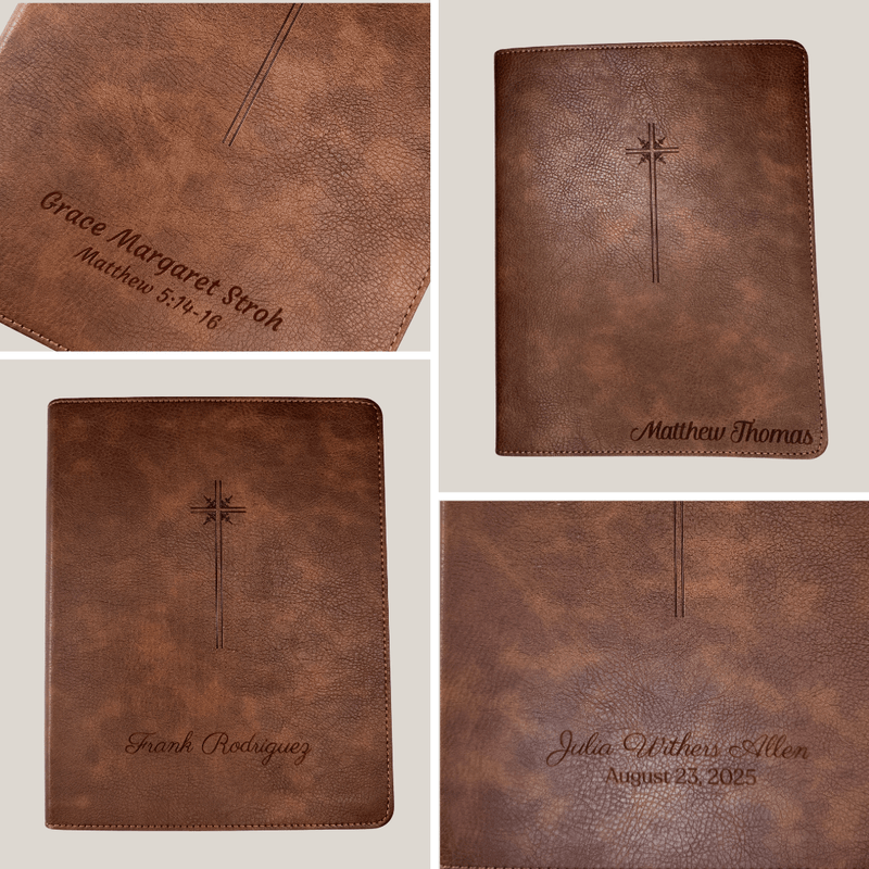 NIV Brown Standard Size Premium Holy Bible Medium Print