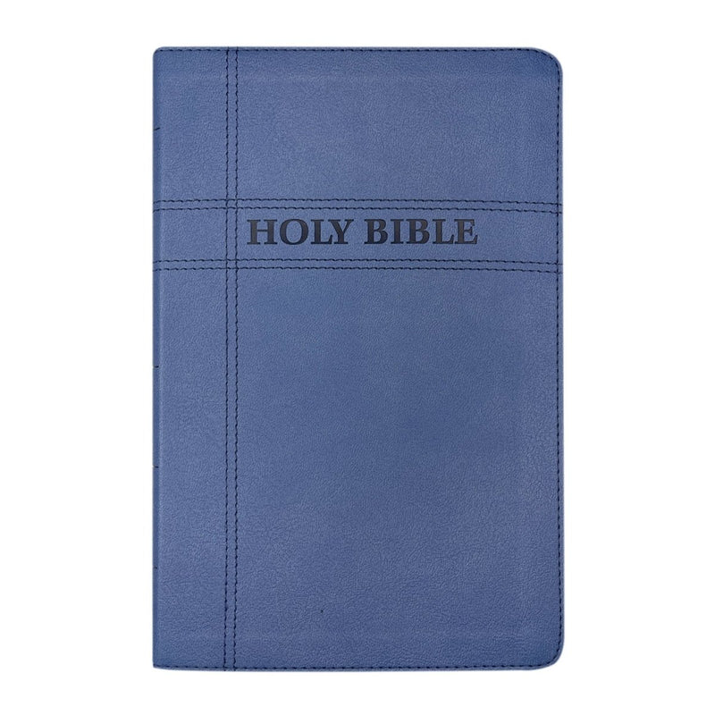 NIV Blue Standard Size Premium Indexed Holy Bible Small Print