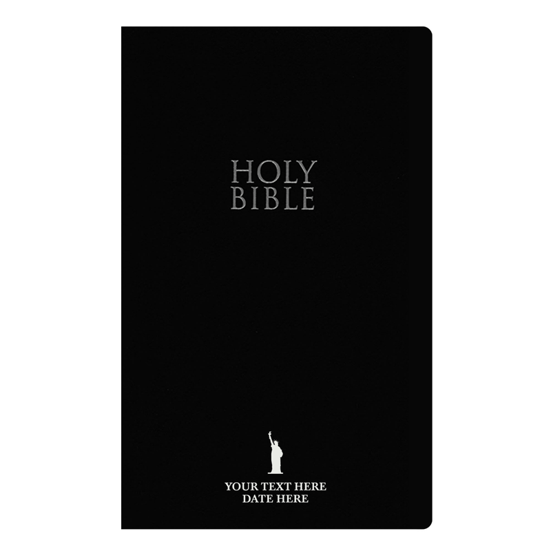 NIV Black Standard Size Holy Bible Small Print