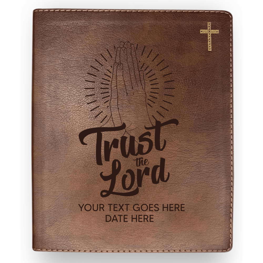 Personalized NIV Journaling Bible With Trust the Lord Full Cover | Shepherds Shelf
