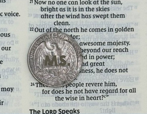 Print sample for this Bible