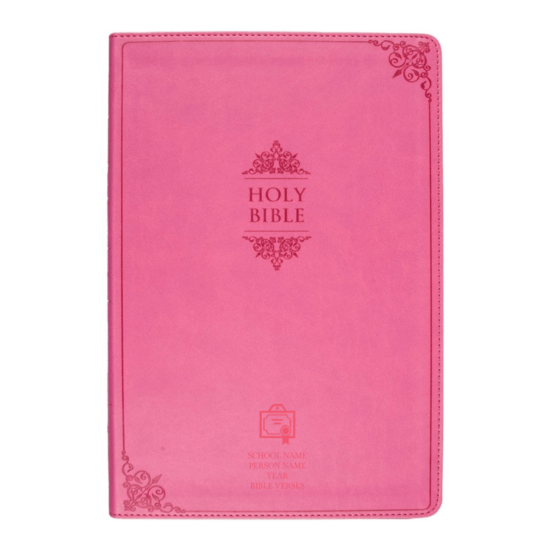 NIV Pink Standard Size Thinline Holy Bible Medium Print