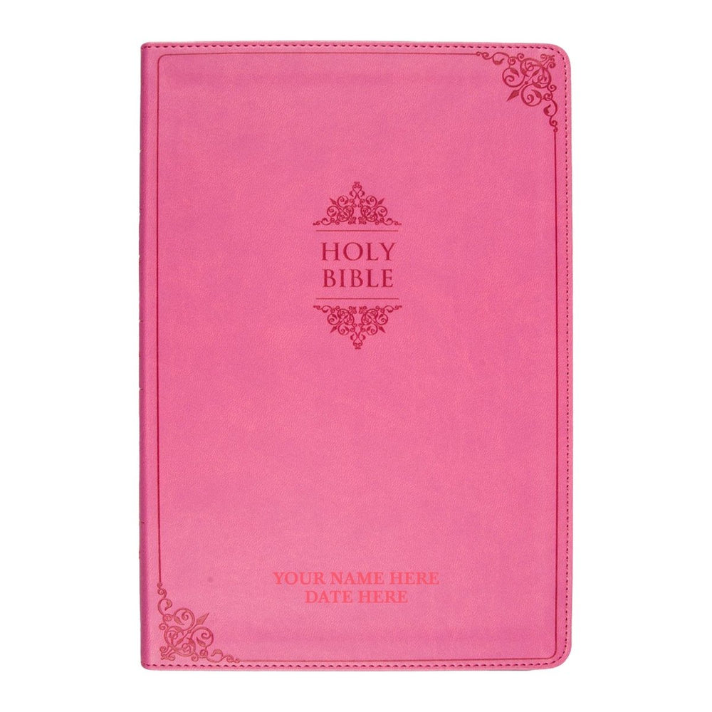 NIV Pink Standard Size Thinline Holy Bible Medium Print