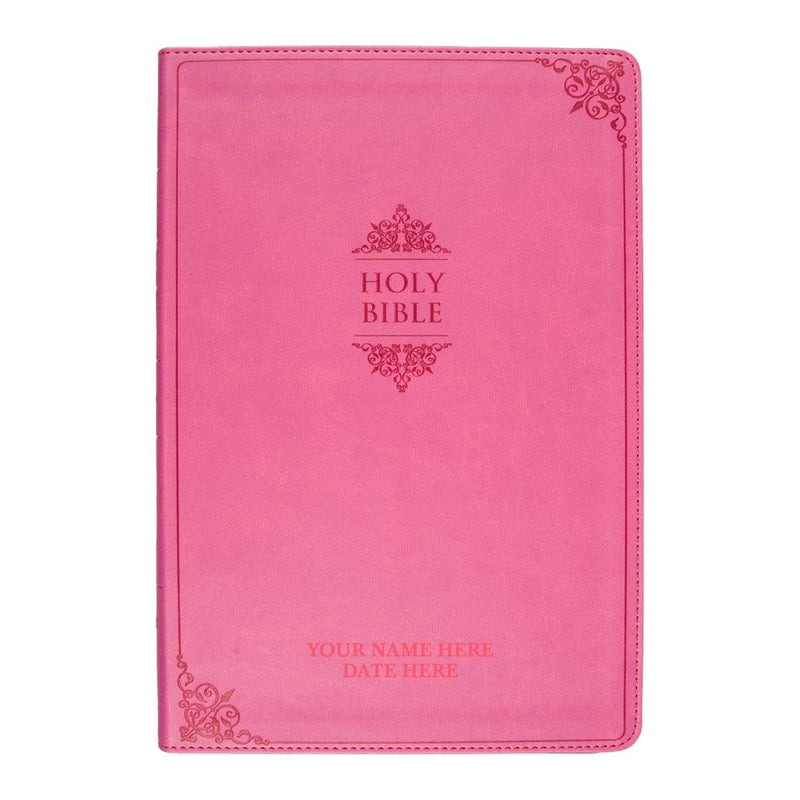 NIV Pink Standard Size Thinline Holy Bible Medium Print