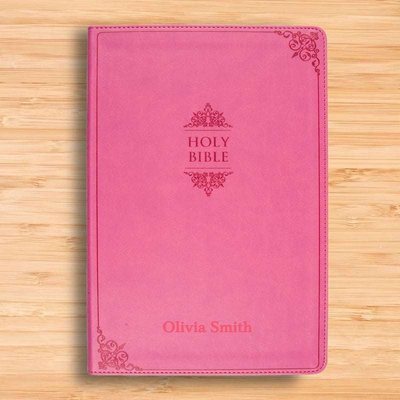 NIV Pink Standard Size Thinline Holy Bible Medium Print