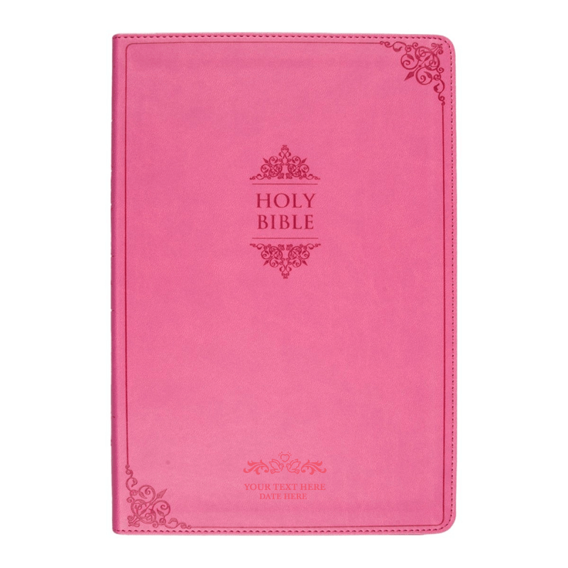 NIV Pink Standard Size Thinline Holy Bible Medium Print