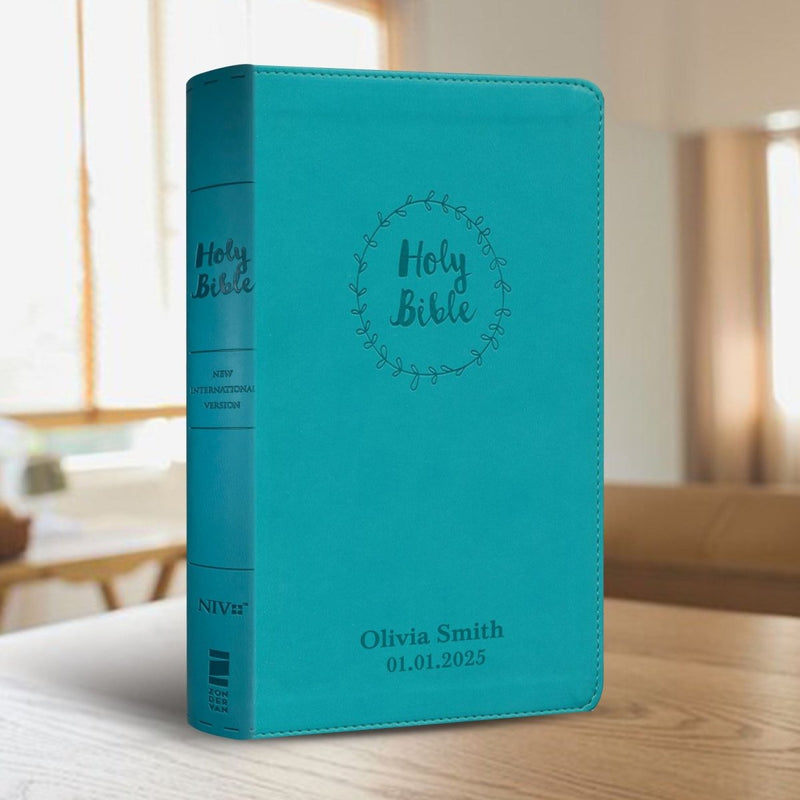 NIV Teal Standard SIze Thinline Holy Bible Medium Print