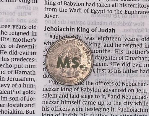 Print sample for this Bible