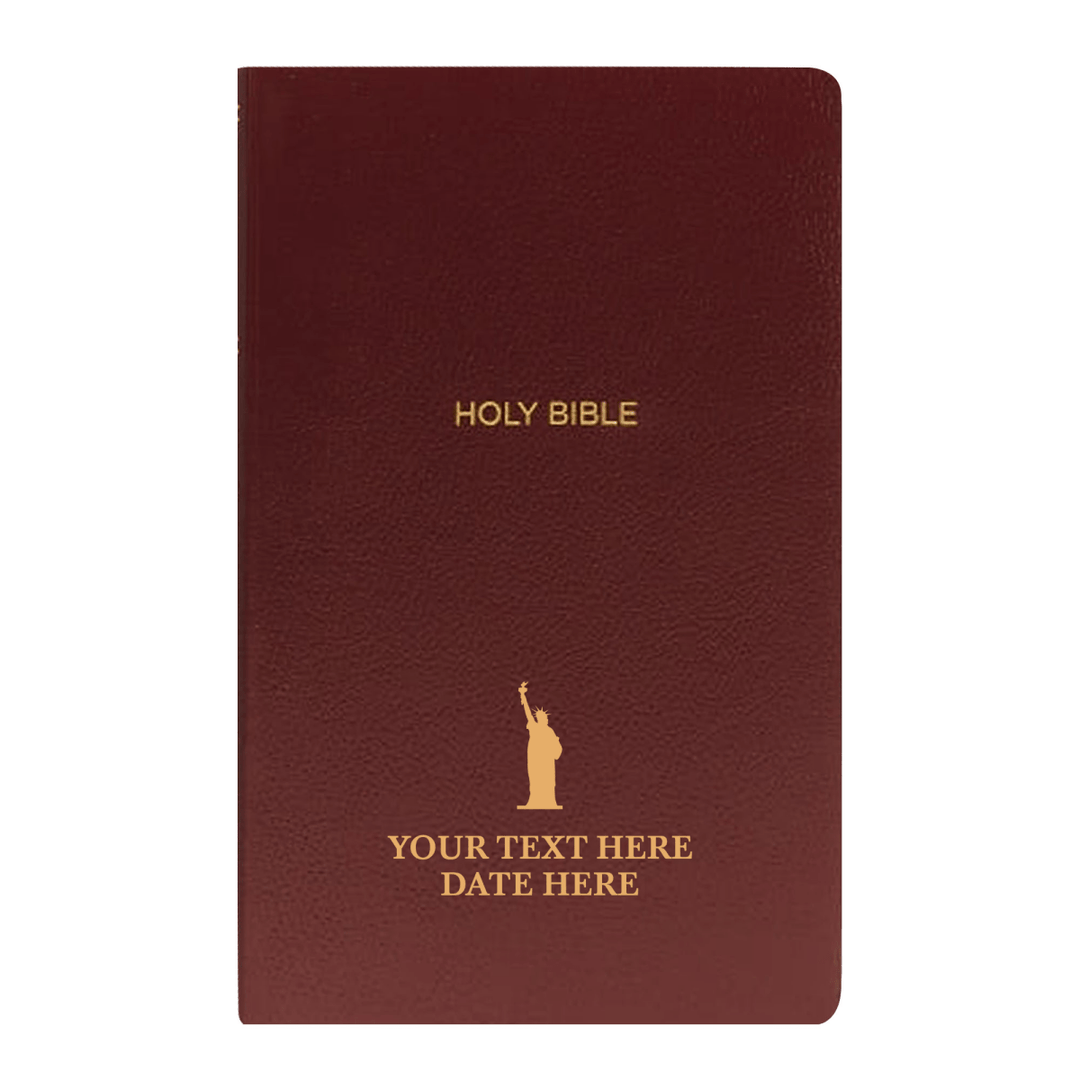 Personalized NKJV Bible New King James Version Faux Leather