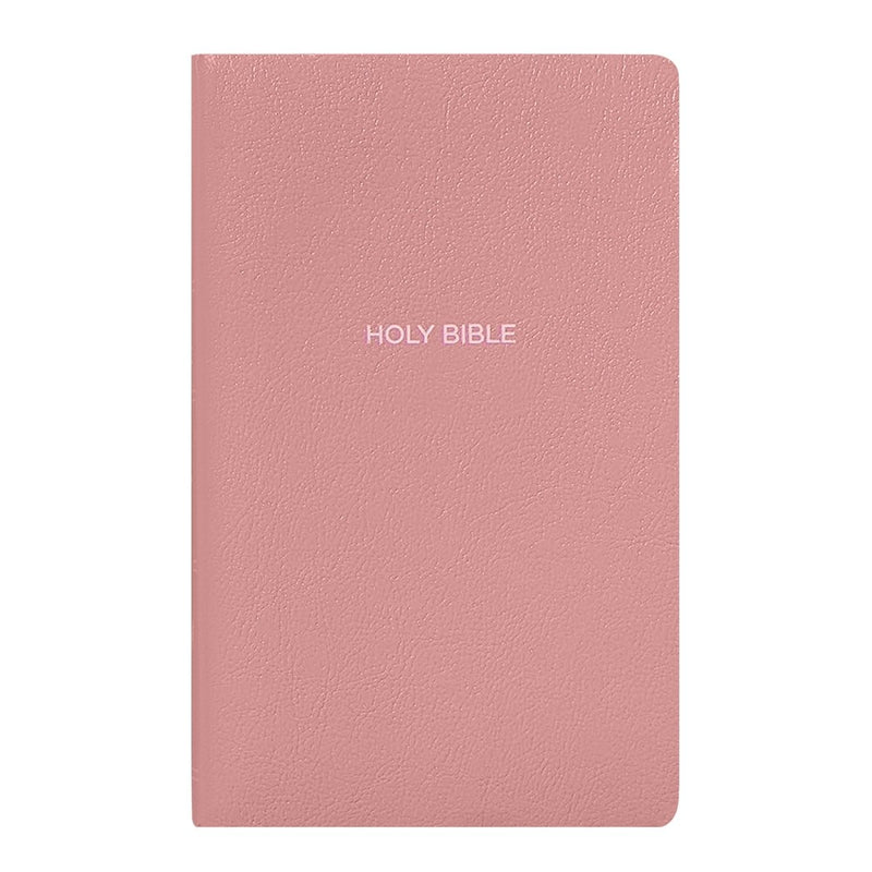 NKJV Pink Standard Size Holy Bible Small Print