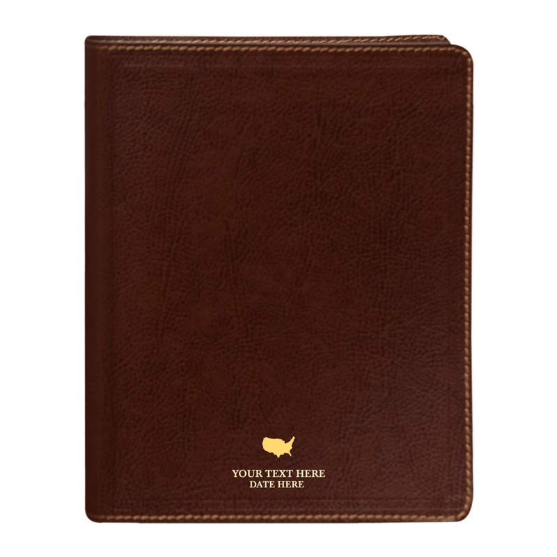 NKJV Brown Standard Size Holy Bible Small Print