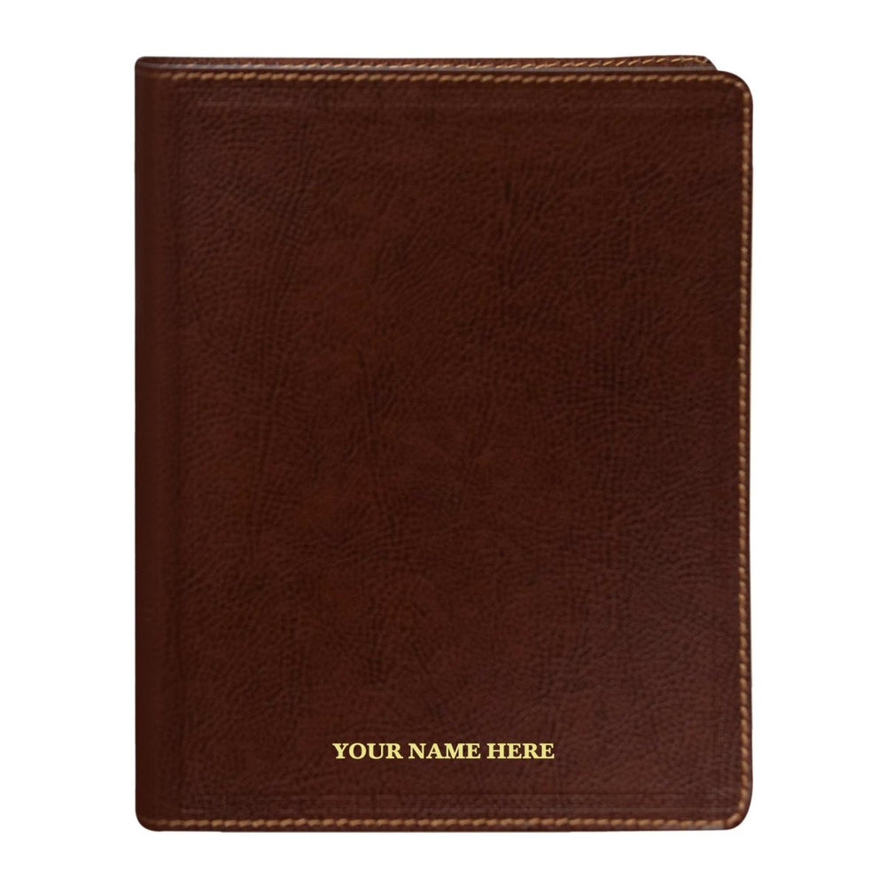 NKJV Brown Standard Size Holy Bible Small Print