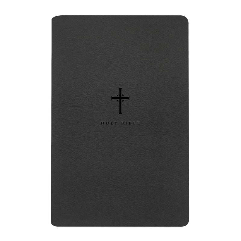NLT Black Standard Size Thinline Holy Bible Large Print