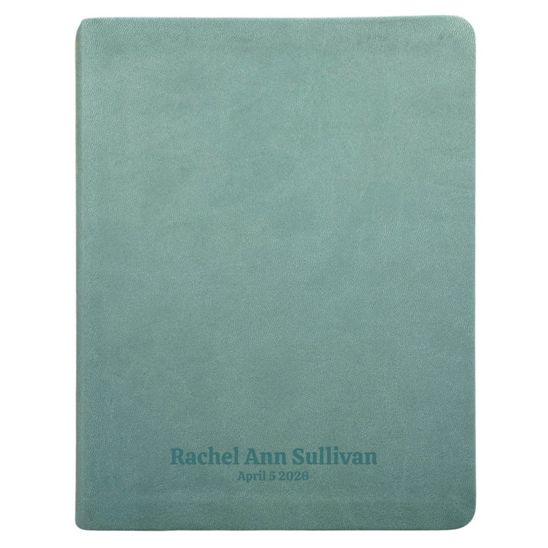 Light Teal NLT Journaling Bible