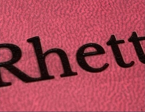 Actual personalization sample for this Bible