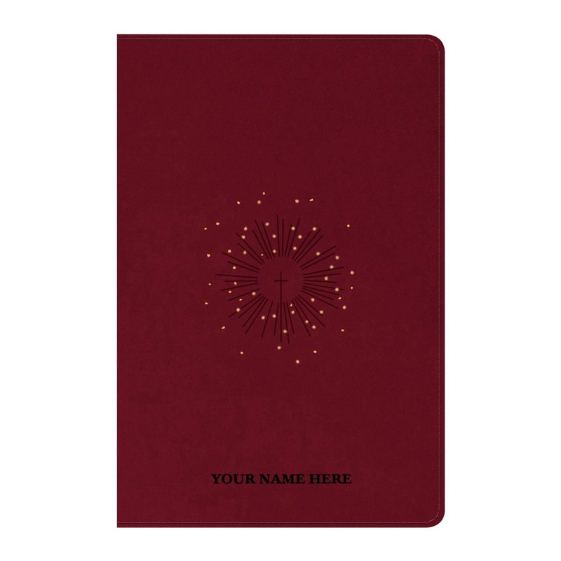 NLT Red Standard Size Premium Holy Bible Large Print