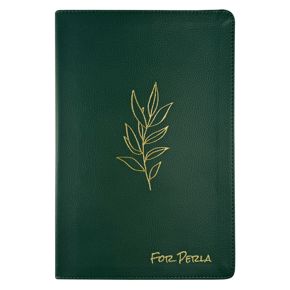 NLT Green Standard Size Premium Holy Bible Large Print
