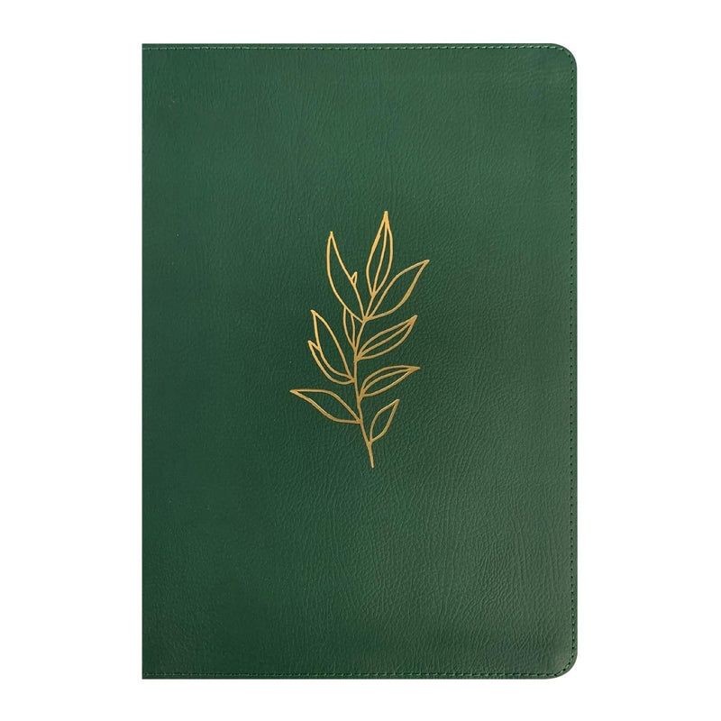 NLT Green Standard Size Premium Holy Bible Large Print