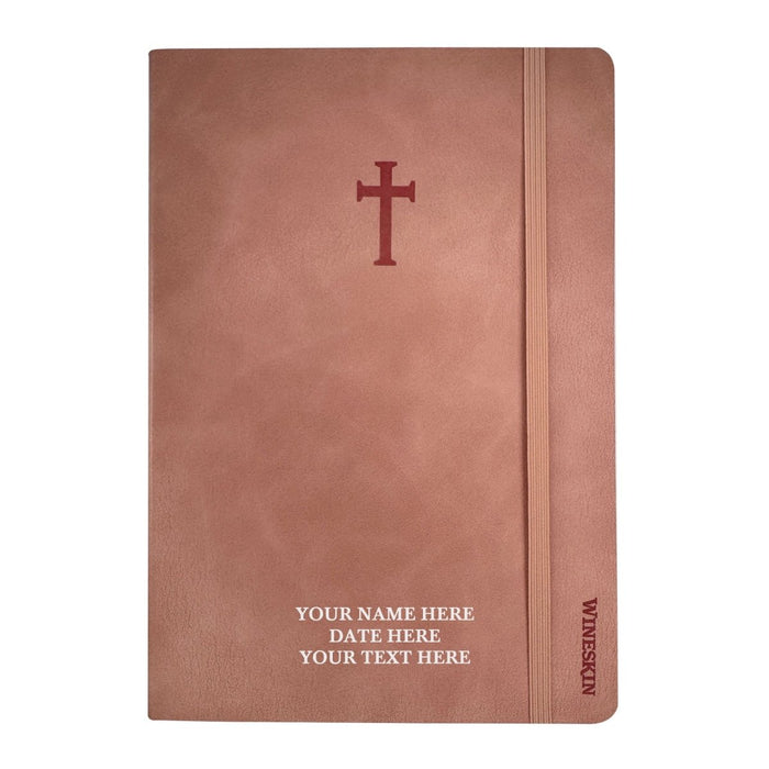 Wineskin Journal Notebook – Soft & Hard Covers, Multiple Colors & Page Options