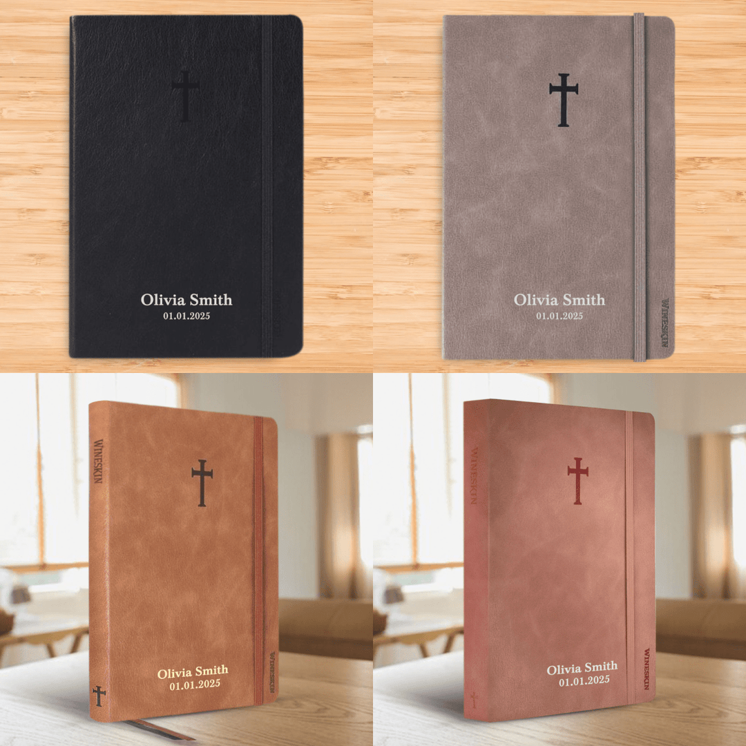 Personalized Wineskin Journal – Soft & Hard Covers, Multiple Colors & Page Options | Shepherds Shelf - Shepherds Shelf