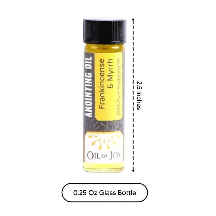 Premium Anointing Oils – Frankincense & Myrrh, Unscented, and Balm of Gilead (1/4 oz) - Shepherds Shelf