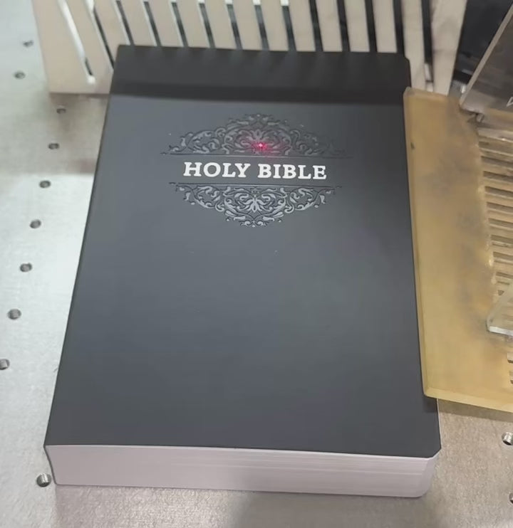 NKJV Black Standard Size Holy Bible Small Print