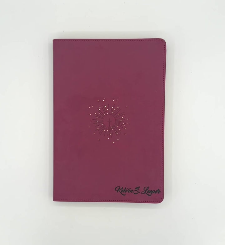 NLT Red Standard Size Premium Holy Bible Large Print