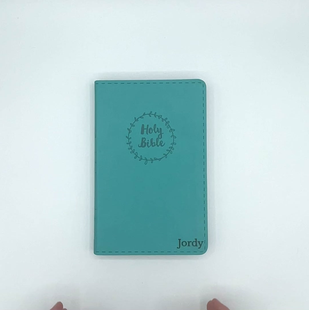NIV Teal Standard SIze Thinline Holy Bible Medium Print