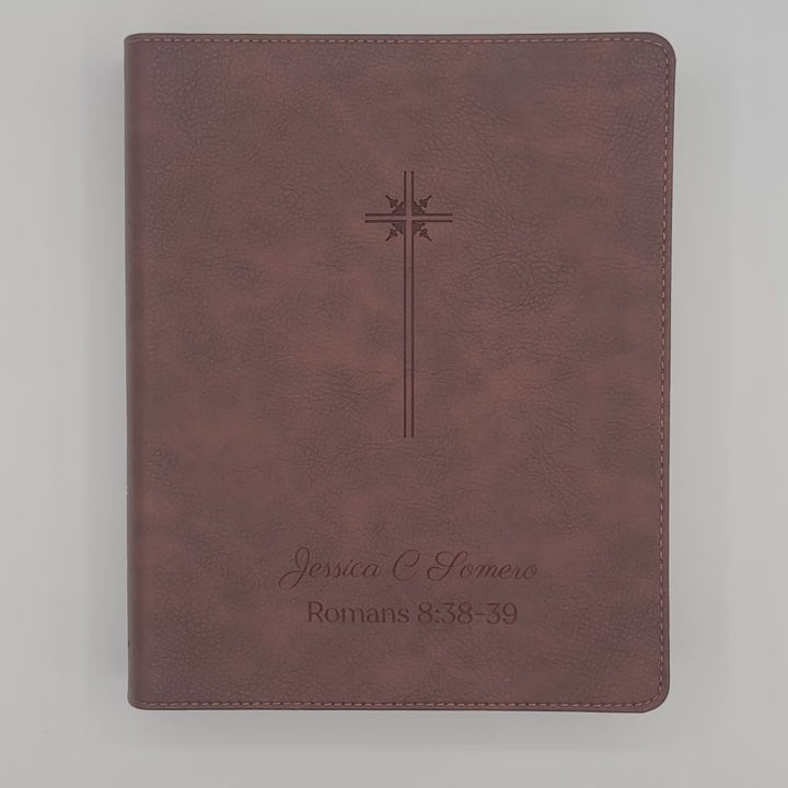 NIV Brown Standard Size Premium Holy Bible Medium Print