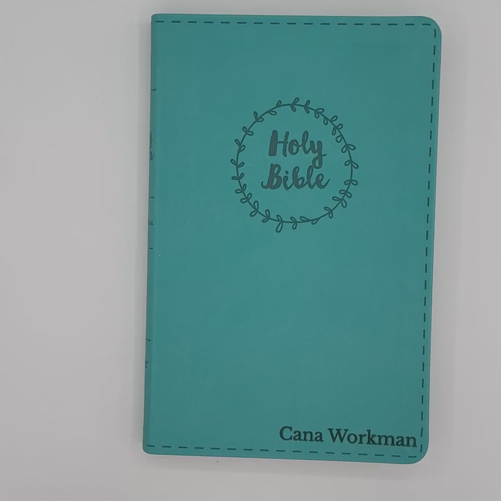 NIV Teal Standard SIze Thinline Holy Bible Medium Print