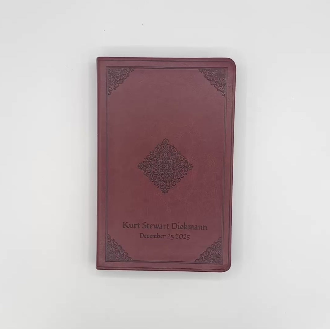 ESV Tan Brown Standard Size Holy Bible Large Print