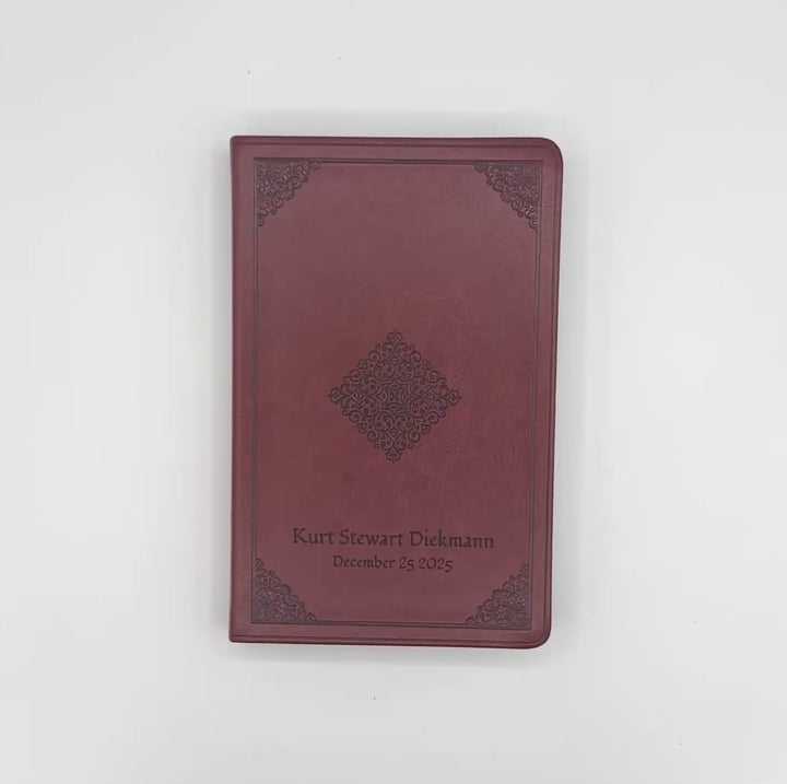 ESV Tan Brown Standard Size Holy Bible Large Print
