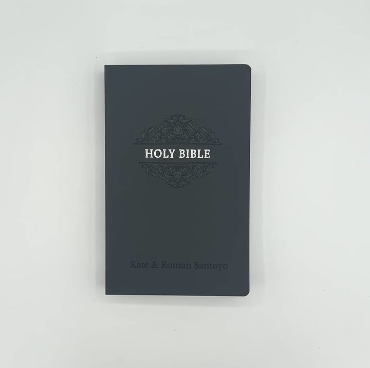 NIV Black Standard Size Soft Touch Holy Bible Small Print