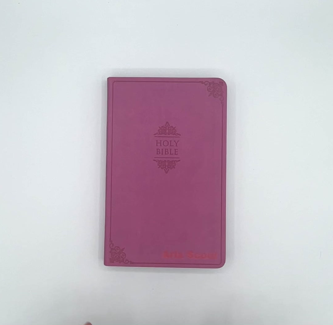 NIV Pink Standard Size Thinline Holy Bible Medium Print